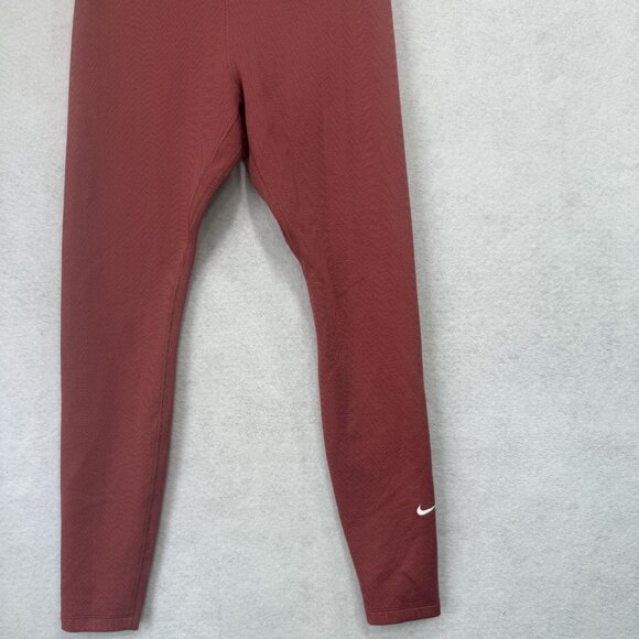 Nike Therma-Fit Leggings Womens Medium High Rise Athletic Yoga Pants DD6596-690 - Picture 2 of 10